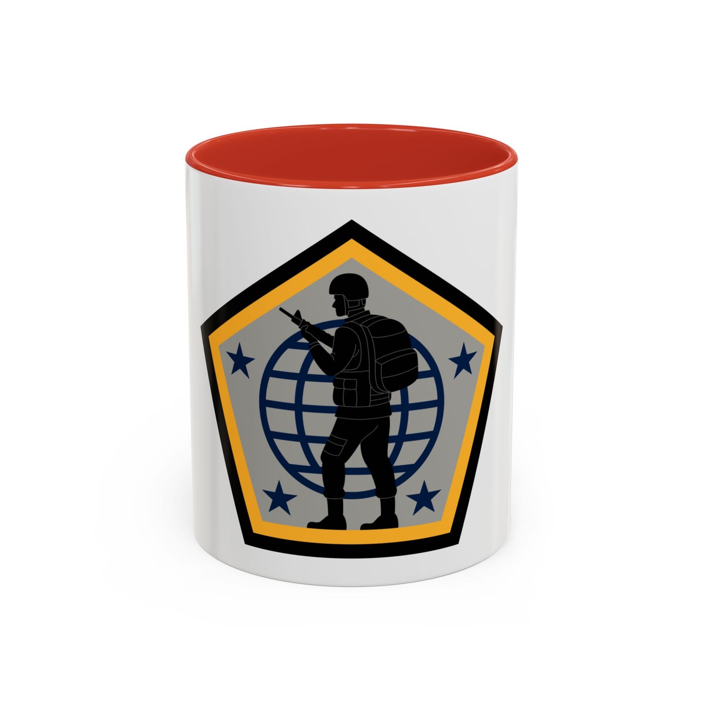 Human Resources Command (U.S. Army) Accent Coffee Mug