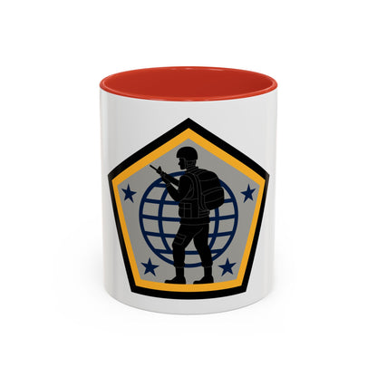 Human Resources Command (U.S. Army) Accent Coffee Mug