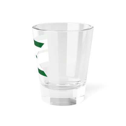 Air Force rank flag of Wing Commander of the Kingdom of Egypt (Egypt) Shot Glass 1.5oz