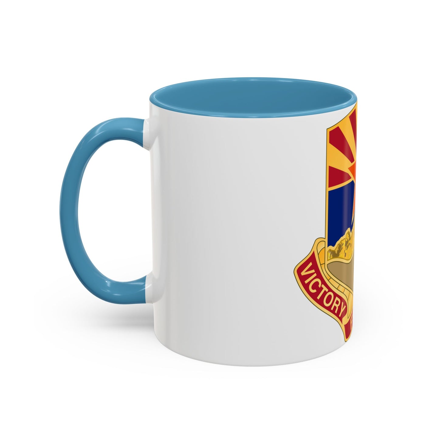 Tasse à café décorative du groupe de soutien régional 198 (armée américaine)