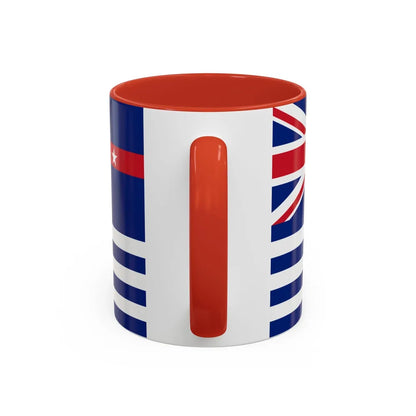 Upper Murray River Flag - Accent Coffee Mug-Go Mug Yourself