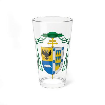Escudo de Felipe de Tassis (Spain) (Coat of Arms) Pint Glass 16oz