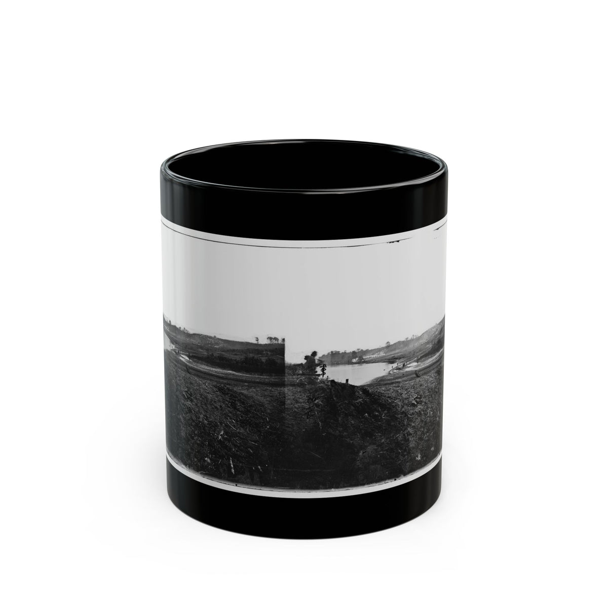 Belle Plain, Virginia. (U.S. Civil War) Black Coffee Mug