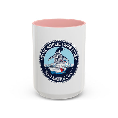 USCGC Adelie (U.S. Coast Guard) Accent Coffee Mug