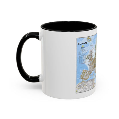 Europe (2004) (Map) Accent Coffee Mug