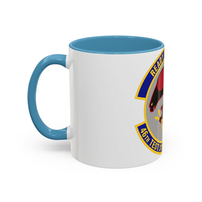 46th Test Systems Squadron (U.S. Air Force) Accent Coffee Mug