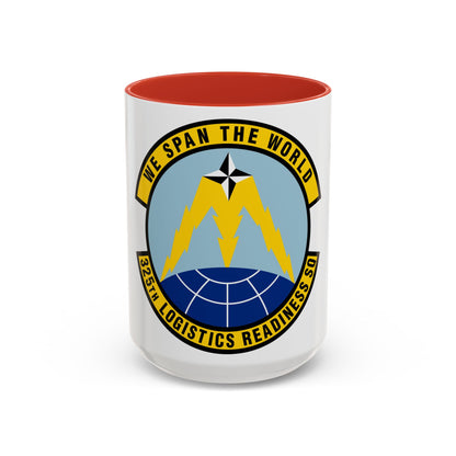 325 Logistics Readiness Squadron ACC (U.S. Air Force) Accent Coffee Mug