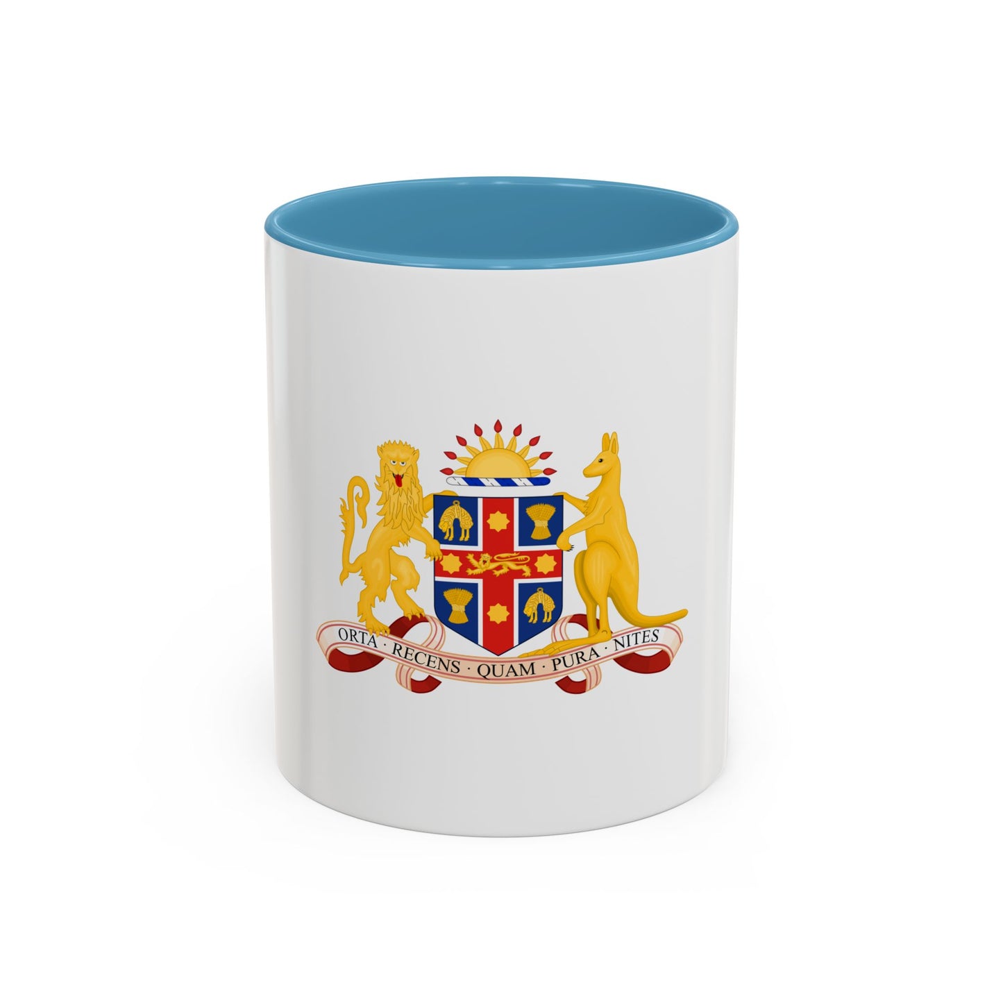 Coat of Arms of New South Wales - Accent Coffee Mug