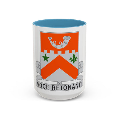 134 Signal Battalion (U.S. Army) Accent Coffee Mug