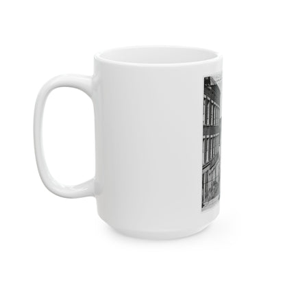 Atlanta, Ga. View On Whitehall Street (U.S. Civil War) White Coffee Mug