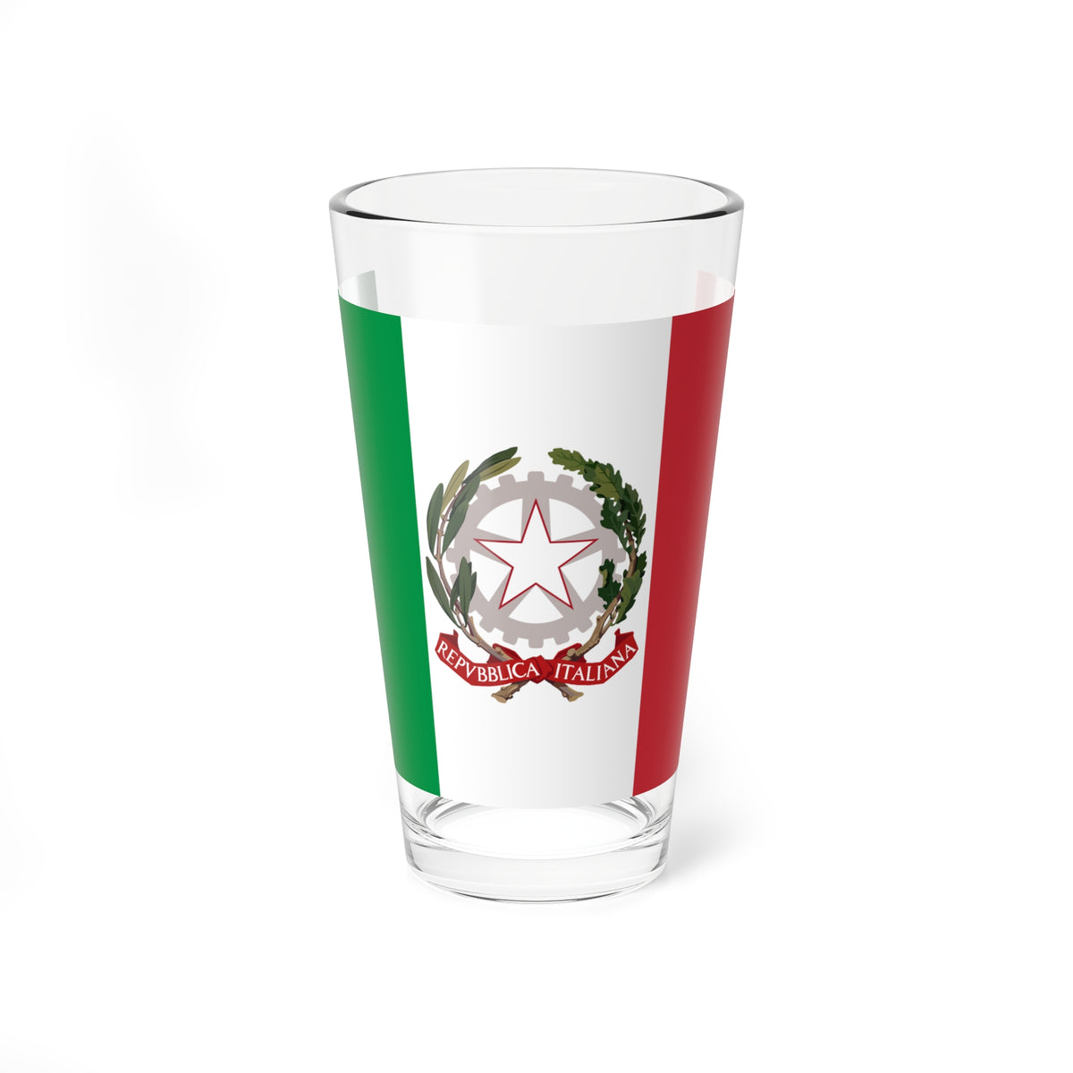 State Ensign of Italy (Italy) Pint Glass 16oz
