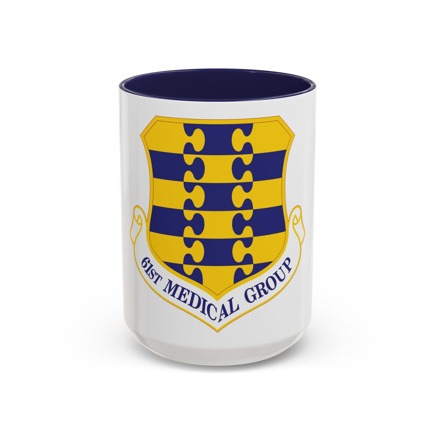 61st Medical Group (U.S. Air Force) Accent Coffee Mug