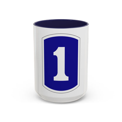 1 Infantry Brigade (U.S. Army) Accent Coffee Mug