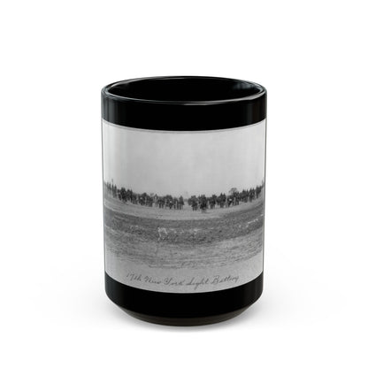 17th New York Light Battery (U.S. Civil War) Black Coffee Mug