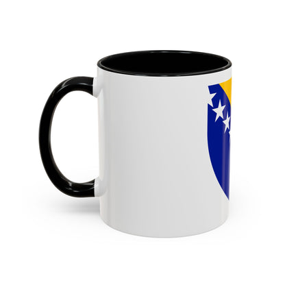 Coat of arms of Bosnia and Herzegovina - Accent Coffee Mug
