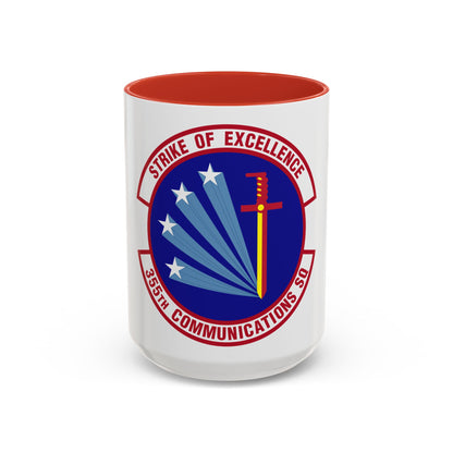 355 Communications Squadron ACC (U.S. Air Force) Accent Coffee Mug