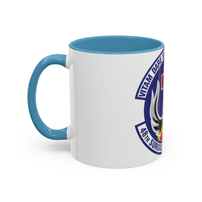 48th Surgical Operations Squadron (U.S. Air Force) Accent Coffee Mug