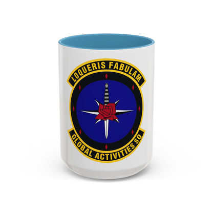 Global Activities Squadron (U.S. Air Force) Accent Coffee Mug