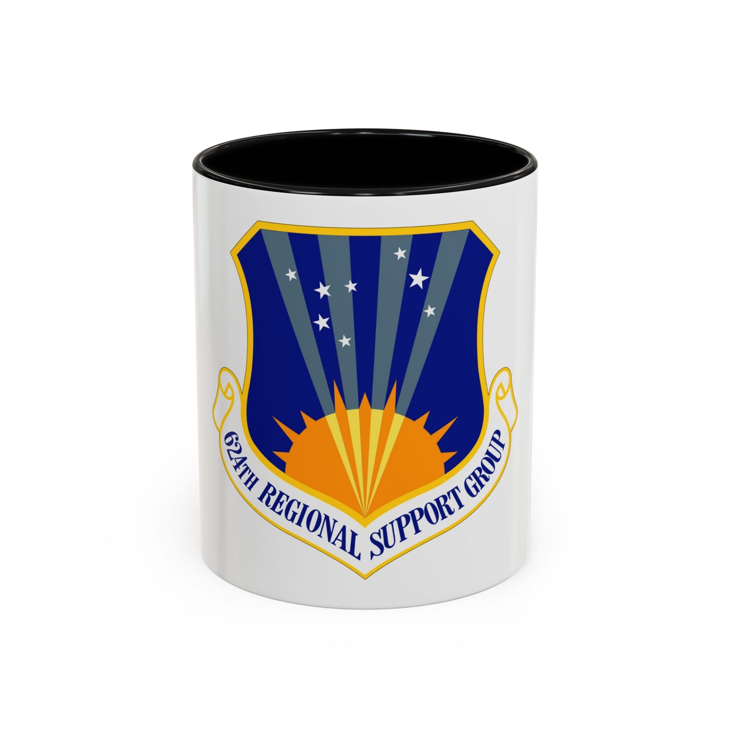 624th Regional Support Group (U.S. Air Force) Accent Coffee Mug