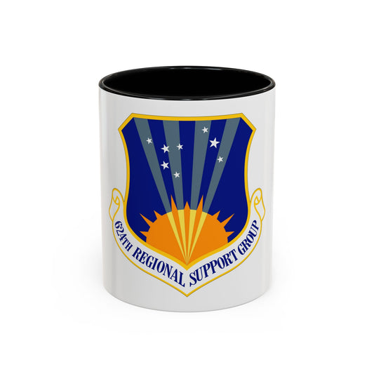 624th Regional Support Group (U.S. Air Force) Accent Coffee Mug