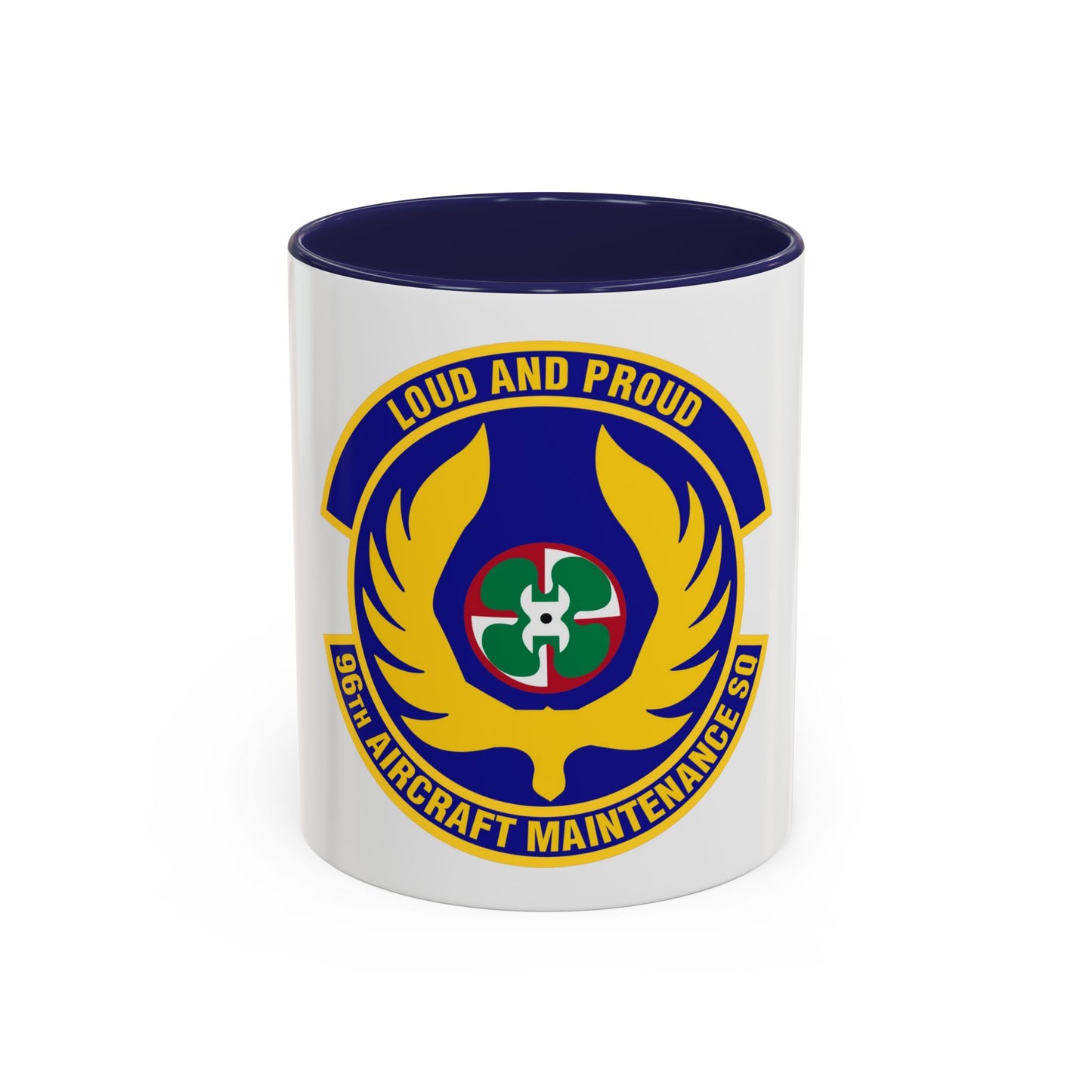 96th Aircraft Maintenance Squadron (U.S. Air Force) Accent Coffee Mug