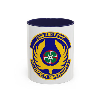 96th Aircraft Maintenance Squadron (U.S. Air Force) Accent Coffee Mug