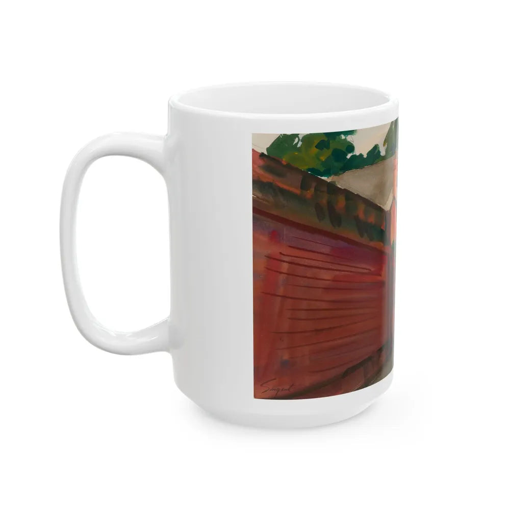 Country Life (2) - White Coffee Mug-Go Mug Yourself