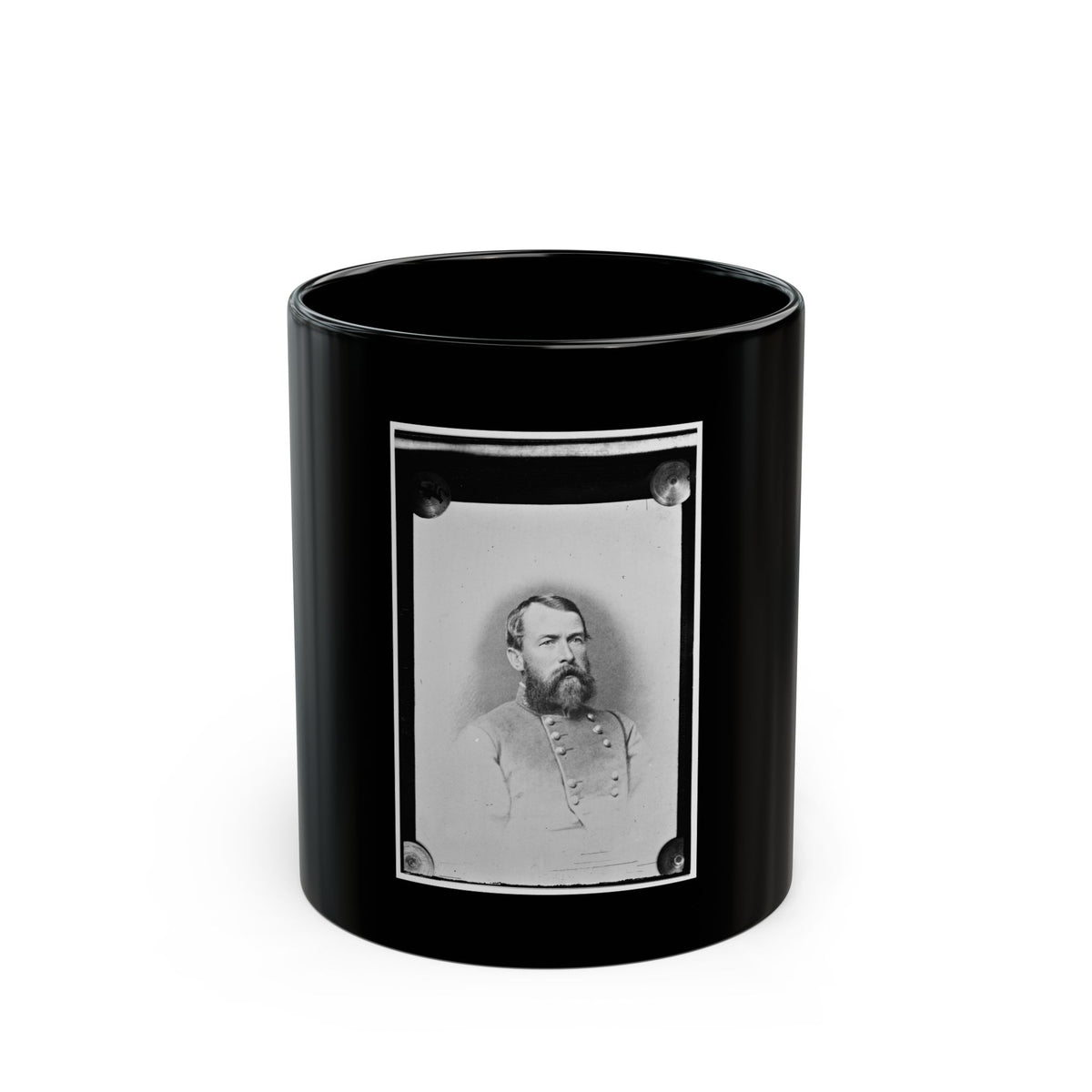 Samuel Jones (U.S. Civil War) Black Coffee Mug