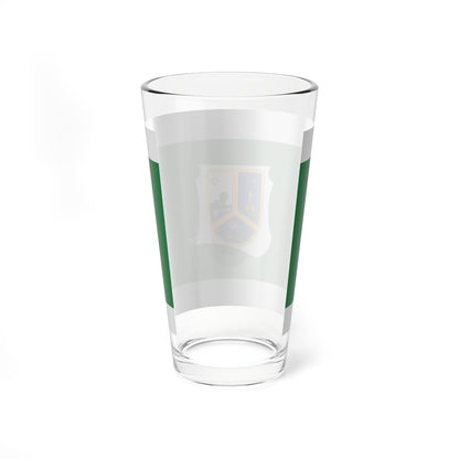 Flag of Marcalgergelyi (Hungary) Pint Glass 16oz
