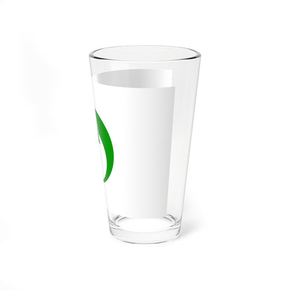 Flag of Oguni Yamagata (Japan) Pint Glass 16oz