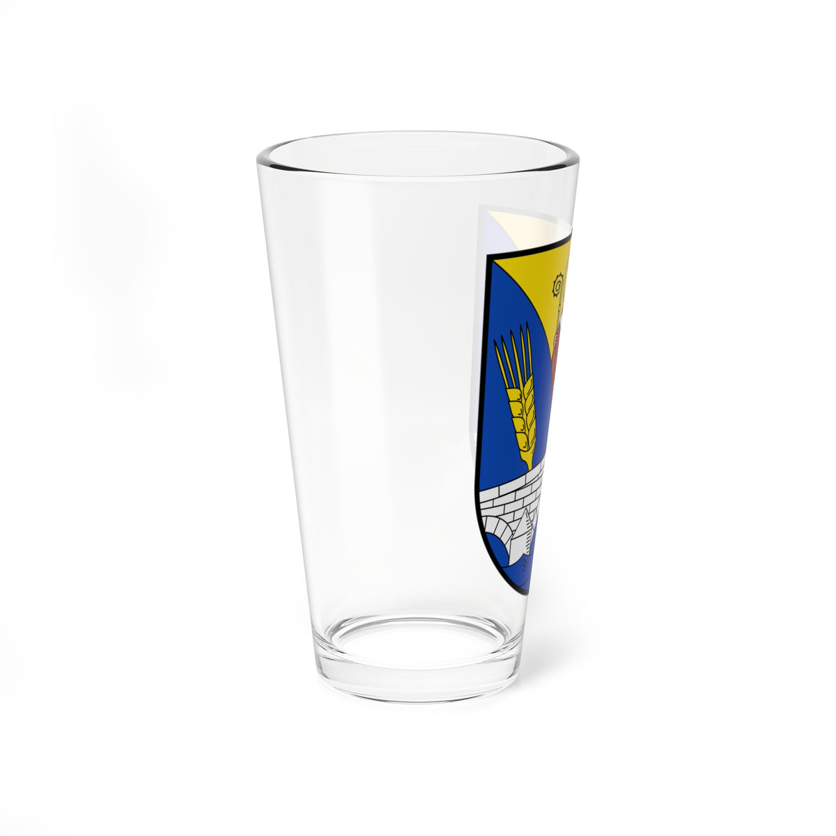 Wappen Vacha (Germany) (Coat of Arms) Pint Glass 16oz