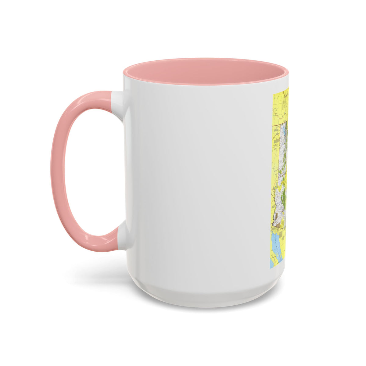 USA - Southwest 1 (1977) (Map) Accent Coffee Mug