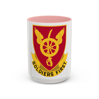 79 Ordnance Battalion Obsolete Insignia (U.S. Army) Accent Coffee Mug