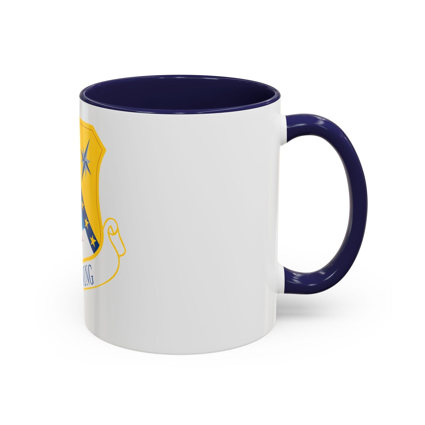 168th Wing emblem (U.S. Air Force) Accent Coffee Mug