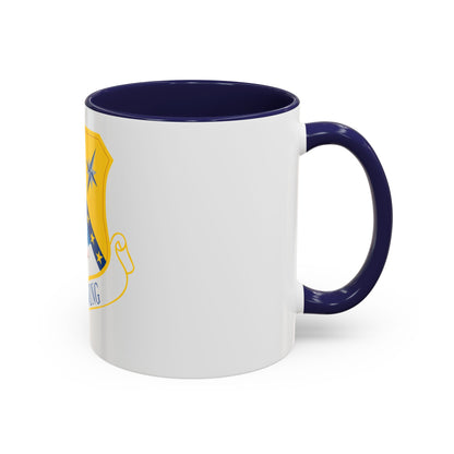 168th Wing emblem (U.S. Air Force) Accent Coffee Mug