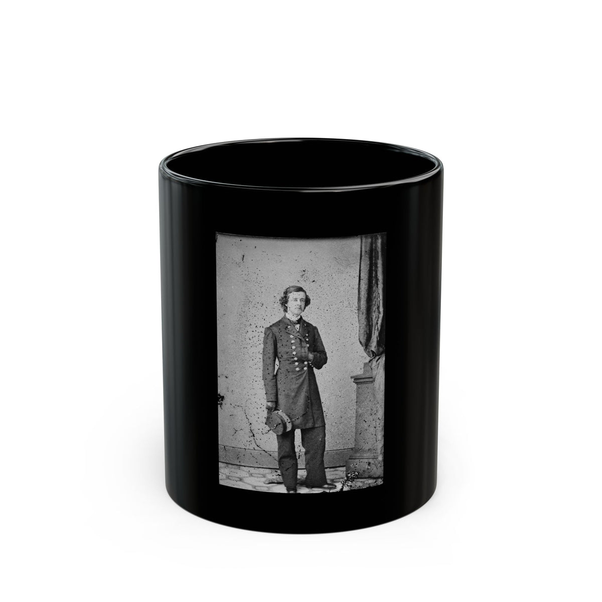 Assist. Engineer  H.P. Gregory, Usn(2) (U.S. Civil War) Black Coffee Mug