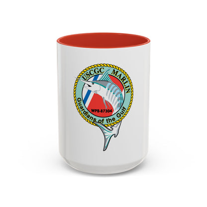 USCG Marlin WPB 87304 (U.S. Coast Guard) Accent Coffee Mug