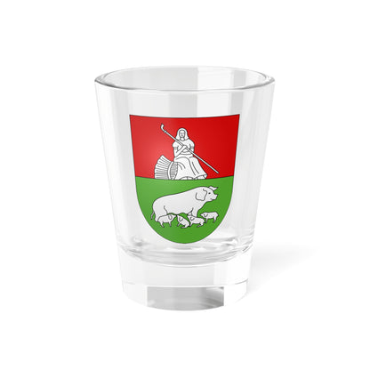 Morcote-coat of arms (Switzerland) (Coat of Arms) Shot Glass 1.5oz