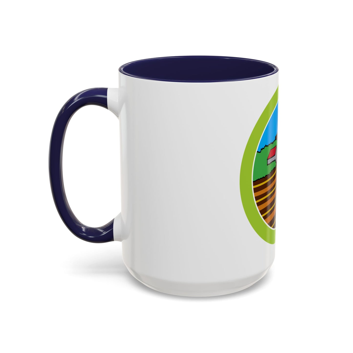 Soil Water Conservation (Boy Scout Merit Badge) Accent Coffee Mug