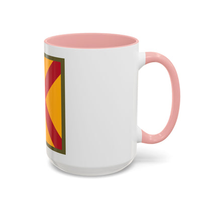 US 63rd Cavalry Division (U.S. Army) Accent Coffee Mug