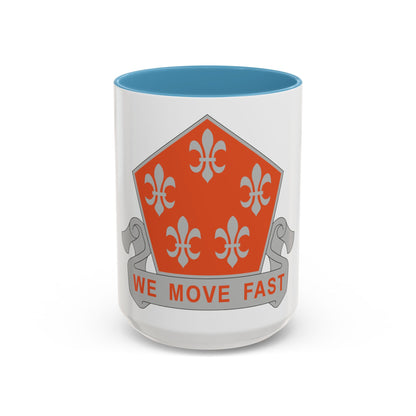 5 Signal Battalion (U.S. Army) Accent Coffee Mug
