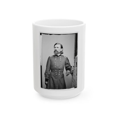 Portrait Of Maj. Gen. Thomas L. Crittenden, Officer Of The Federal Army (U.S. Civil War) White Coffee Mug