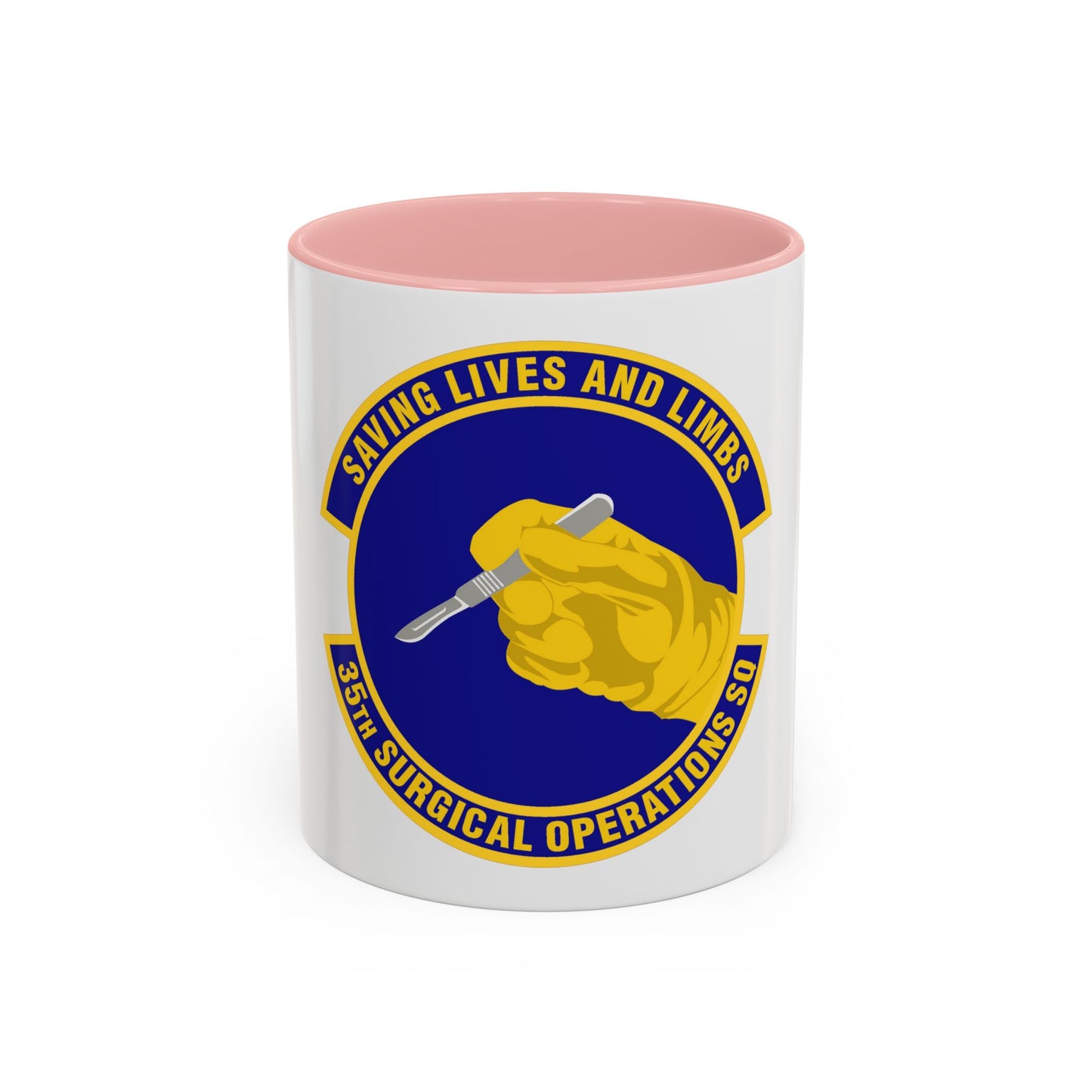 35th Surgical Operations Squadron (U.S. Air Force) Accent Coffee Mug