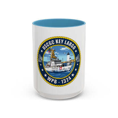 USCGC Key Largo WPB 1324 (U.S. Coast Guard) Accent Coffee Mug
