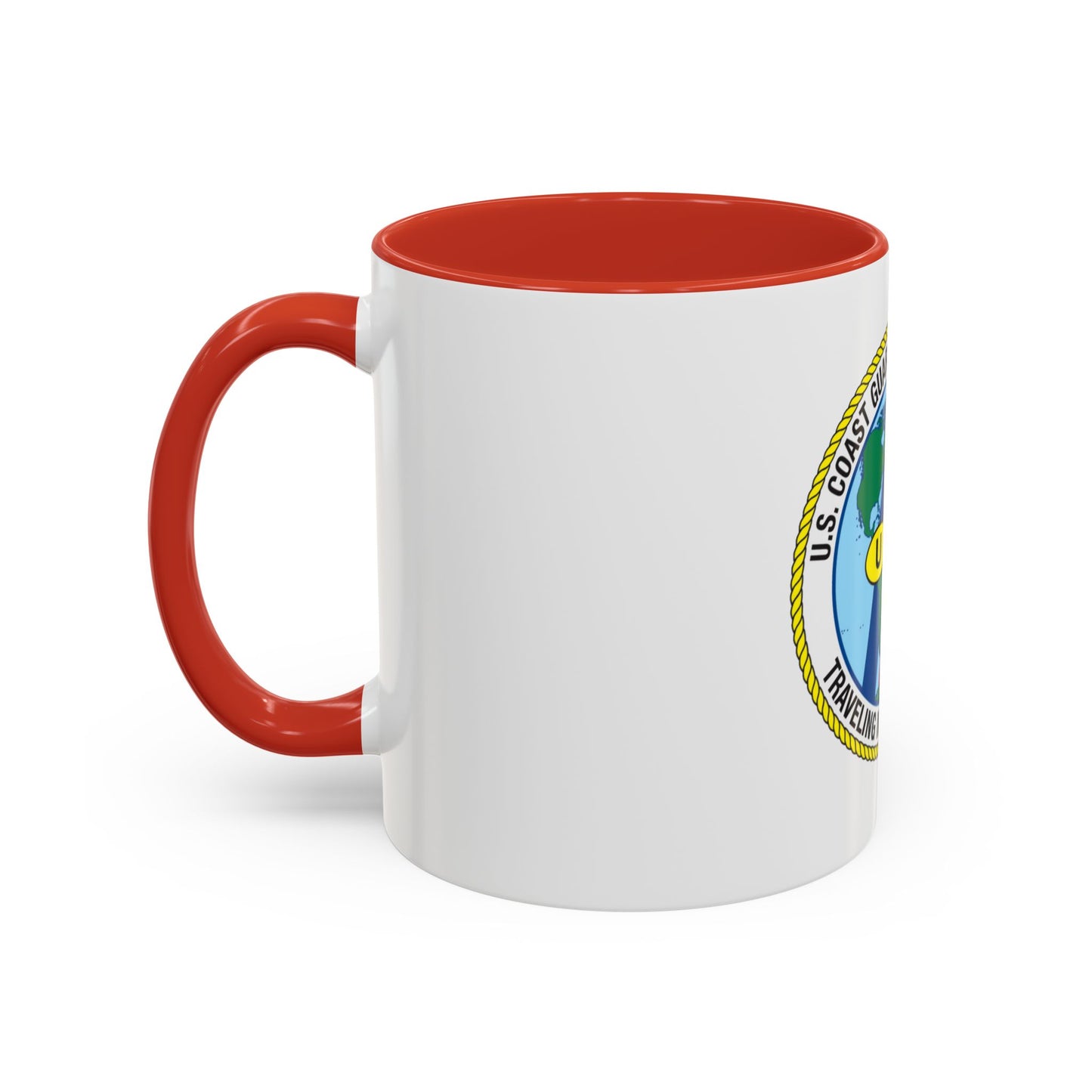 USCG Washington DC Traveling Inspection Staff (U.S. Coast Guard) Accent Coffee Mug