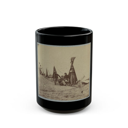 22d New York State Militia Near Harpers Ferry, Va., 1861 I.E.1862 019 (U.S. Civil War) Black Coffee Mug