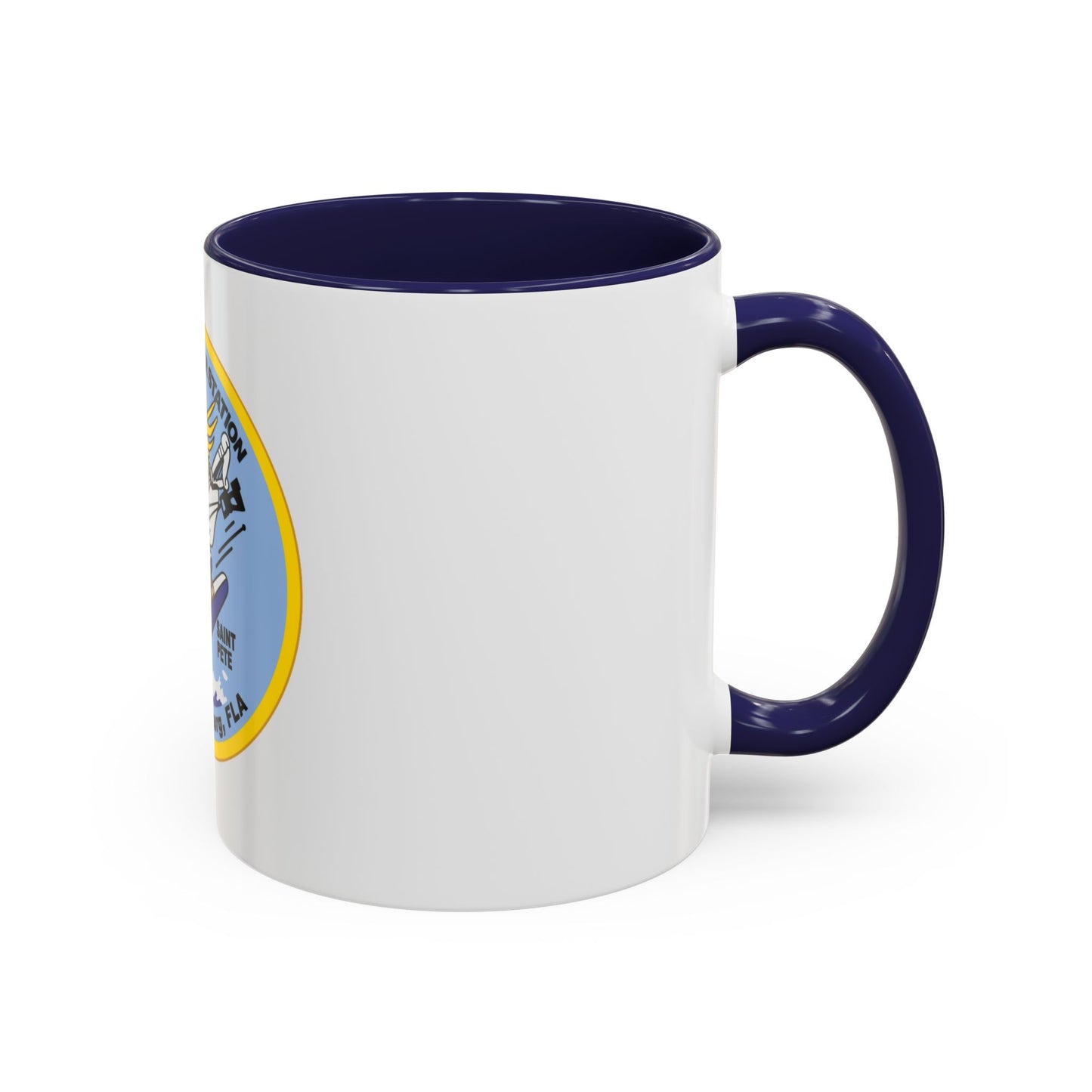 USCGC Air Station St Petersburg FLA (U.S. Coast Guard) Accent Coffee Mug