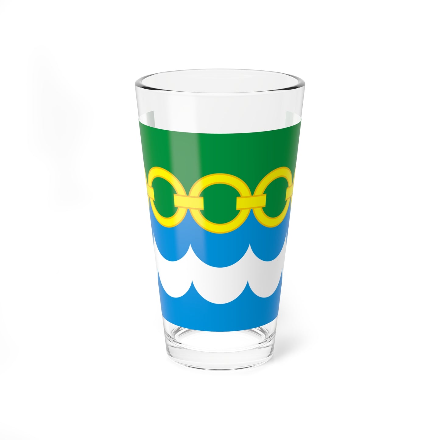 Flag of Klishinskoe Moscow oblast (Russia) Pint Glass 16oz