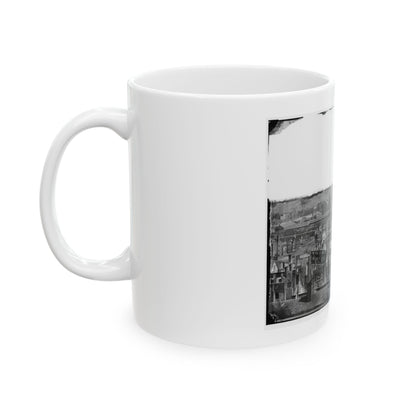 Richmond, Va. General View Of The Burned District (U.S. Civil War) White Coffee Mug