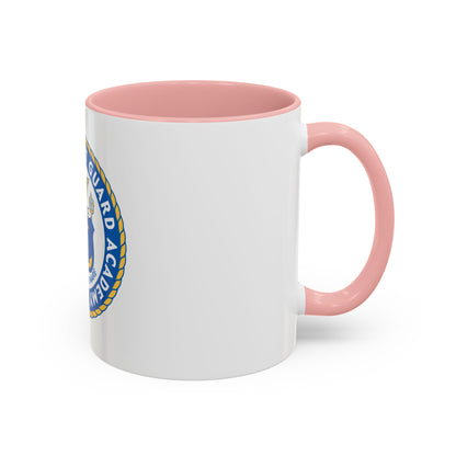 USCG Academy (U.S. Coast Guard) Accent Coffee Mug